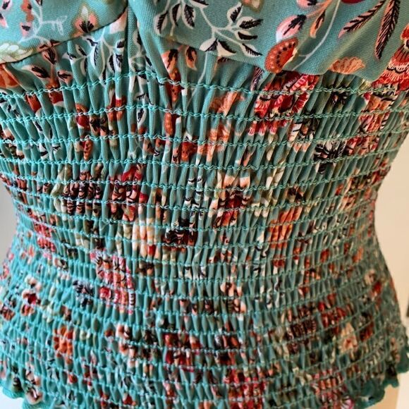 Moa Moa NWOT Floral Top - Picture 5 of 6